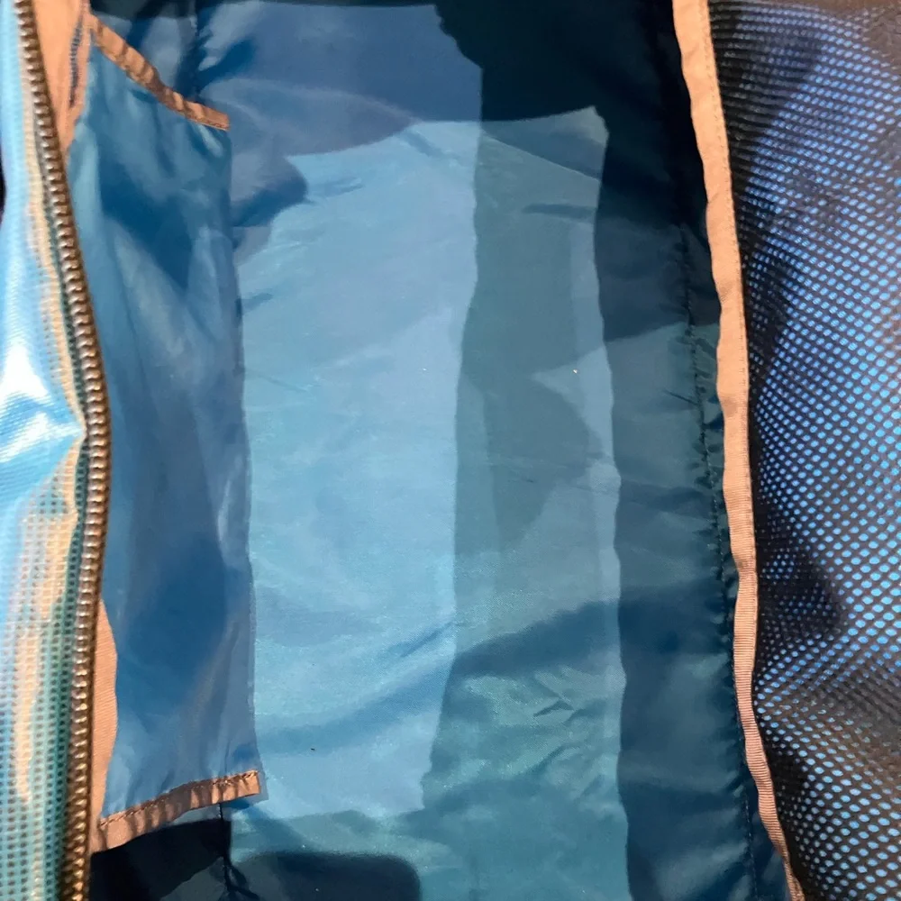 Vintage Patagonia Black Hole Duffel 60L Andes Blue Glossy Finish / Style 49340